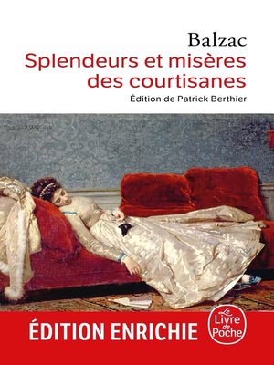 cover image of Splendeurs et misères des courtisanes